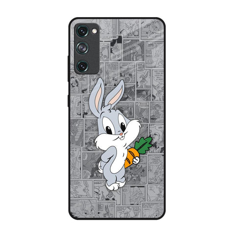 Cute Baby Bunny Samsung Galaxy S20 FE Glass Back Cover Online