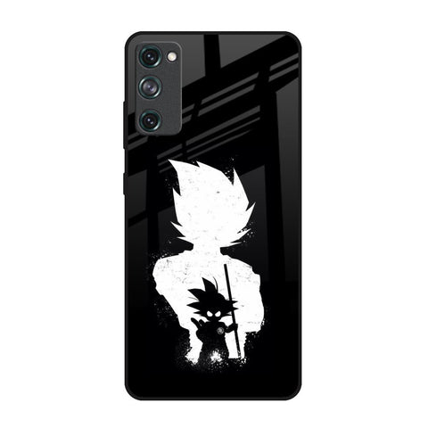 Monochrome Goku Samsung Galaxy S20 FE Glass Back Cover Online