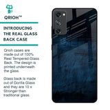 Dark Blue Grunge Glass Case for Samsung Galaxy S20 FE