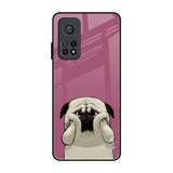 Funny Pug Face Xiaomi Mi 10T Pro Glass Back Cover Online