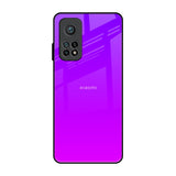 Purple Pink Xiaomi Mi 10T Pro Glass Back Cover Online