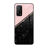 Marble Texture Pink Xiaomi Mi 10T Pro Glass Cases & Covers Online