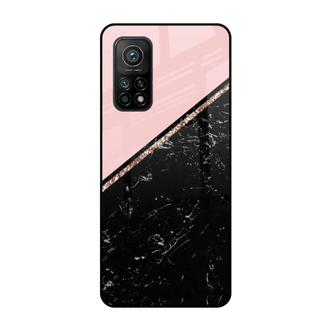 Marble Texture Pink Xiaomi Mi 10T Pro Glass Cases & Covers Online