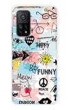 Happy Doodle Xiaomi Mi 10T Pro Back Cover