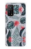 Retro Floral Leaf Xiaomi Mi 10T Pro Back Cover