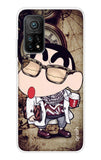 Nerdy Shinchan Xiaomi Mi 10T Pro Back Cover