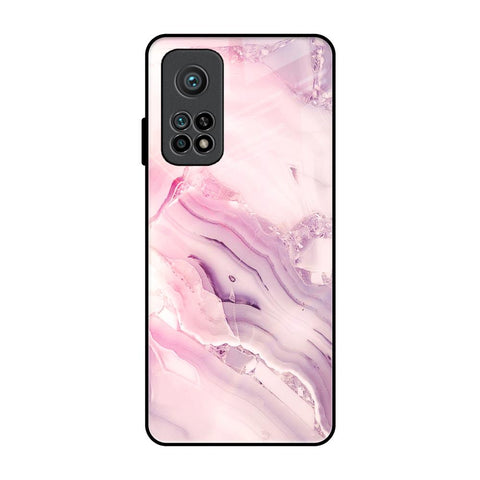 Diamond Pink Gradient Xiaomi Mi 10T Glass Back Cover Online