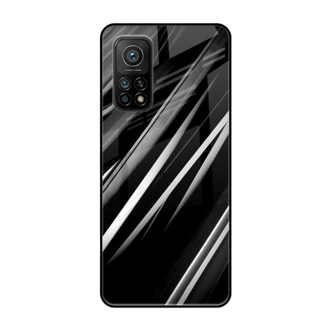 Black & Grey Gradient Xiaomi Mi 10T Glass Cases & Covers Online