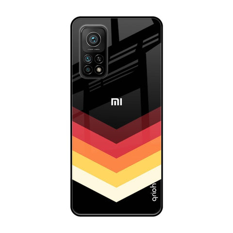 Abstract Arrow Pattern Xiaomi Mi 10T Glass Cases & Covers Online