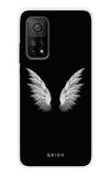 White Angel Wings Xiaomi Mi 10T Back Cover