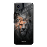 Devil Lion Vivo V20 Glass Back Cover Online