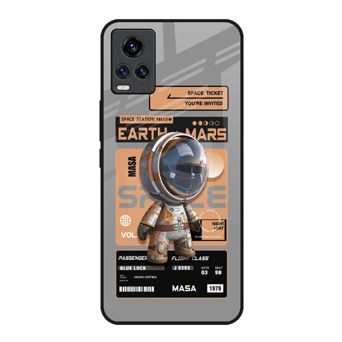 Space Ticket Vivo V20 Glass Back Cover Online