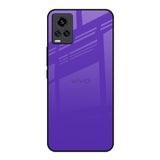 Amethyst Purple Vivo V20 Glass Back Cover Online