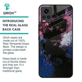Smudge Brush Glass case for Vivo V20