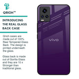 Dark Purple Glass Case for Vivo V20
