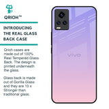 Lavender Gradient Glass Case for Vivo V20