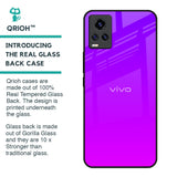 Purple Pink Glass Case for Vivo V20