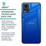 Egyptian Blue Glass Case for Vivo V20
