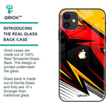 Race Jersey Pattern Glass Case For iPhone 12