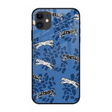 Blue Cheetah iPhone 12 mini Glass Back Cover Online