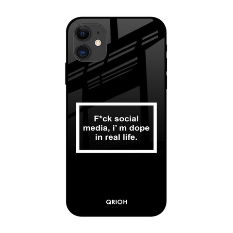 Dope In Life iPhone 12 mini Glass Back Cover Online