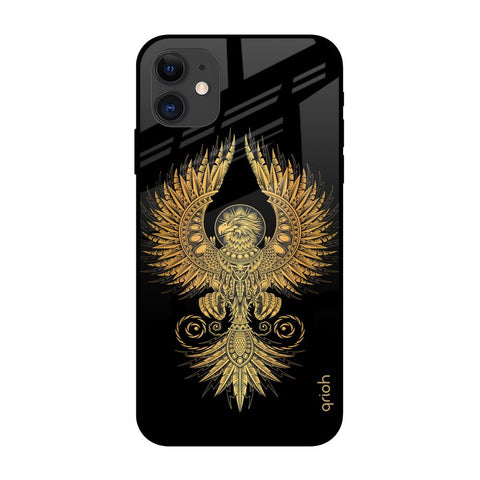 Mythical Phoenix Art iPhone 12 mini Glass Back Cover Online