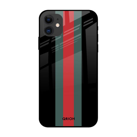 Vertical Stripes iPhone 12 mini Glass Back Cover Online