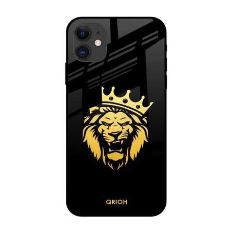 Lion The King iPhone 12 mini Glass Back Cover Online