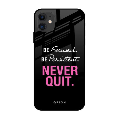 Be Focused iPhone 12 mini Glass Back Cover Online