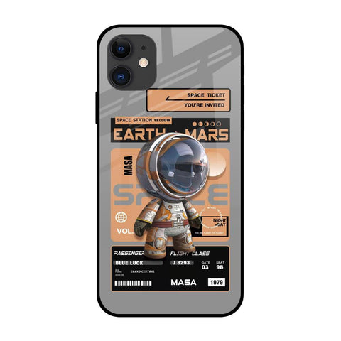 Space Ticket iPhone 12 mini Glass Back Cover Online