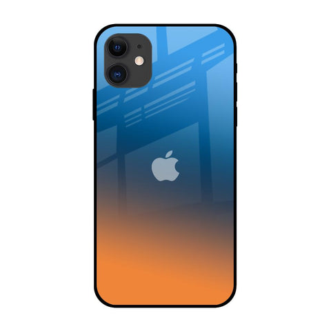 Sunset Of Ocean iPhone 12 mini Glass Back Cover Online