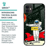 Astronaut on Mars Glass Case for iPhone 12 mini