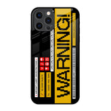 Aircraft Warning iPhone 12 Pro Glass Back Cover Online