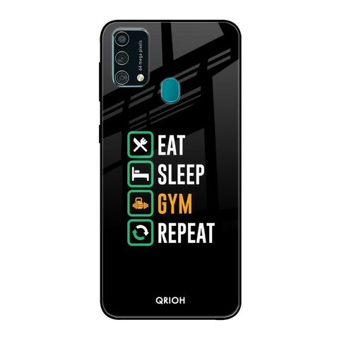 Daily Routine Samsung Galaxy F41 Glass Back Cover Online