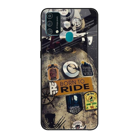 Ride Mode On Samsung Galaxy F41 Glass Back Cover Online