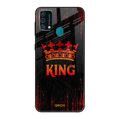 Royal King Samsung Galaxy F41 Glass Back Cover Online