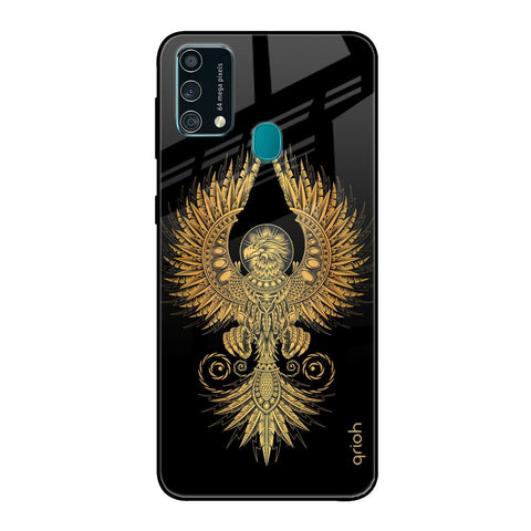 Mythical Phoenix Art Samsung Galaxy F41 Glass Back Cover Online