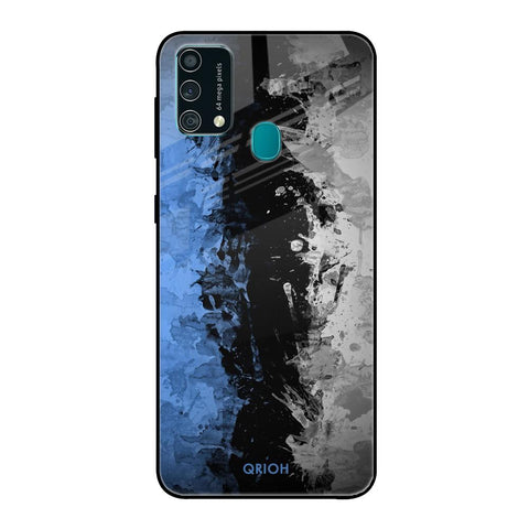 Dark Grunge Samsung Galaxy F41 Glass Back Cover Online