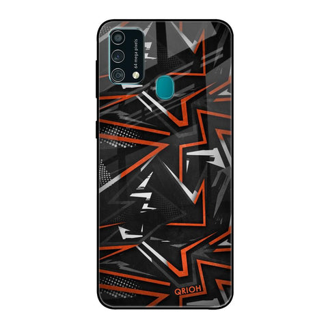 Vector Art Samsung Galaxy F41 Glass Back Cover Online