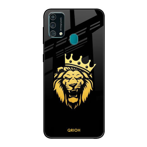 Lion The King Samsung Galaxy F41 Glass Back Cover Online