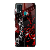 Dark Character Samsung Galaxy F41 Glass Back Cover Online