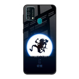 Luffy Nika Samsung Galaxy F41 Glass Back Cover Online