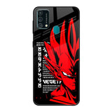 Red Vegeta Samsung Galaxy F41 Glass Back Cover Online