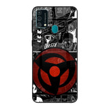 Sharingan Samsung Galaxy F41 Glass Back Cover Online