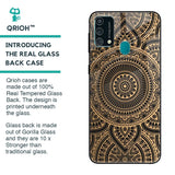 Luxury Mandala Glass Case for Samsung Galaxy F41