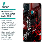 Dark Character Glass Case for Samsung Galaxy F41