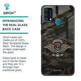 Army Warrior Glass Case for Samsung Galaxy F41