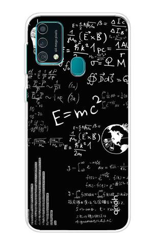 Equation Doodle Samsung Galaxy F41 Back Cover