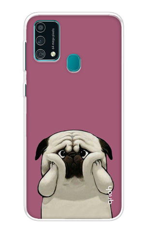 Chubby Dog Samsung Galaxy F41 Back Cover