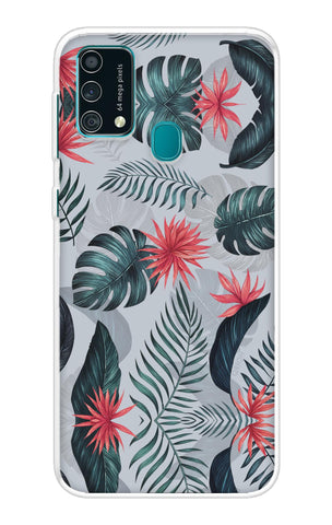 Retro Floral Leaf Samsung Galaxy F41 Back Cover